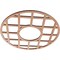 Ekena Millwork O'Neal Wood Fretwork Pierced Ceiling Medallion, Cherry, 16"OD x 5 3/4"ID x 3/8"T CMWP16X16X0375ONCH - alternate 4